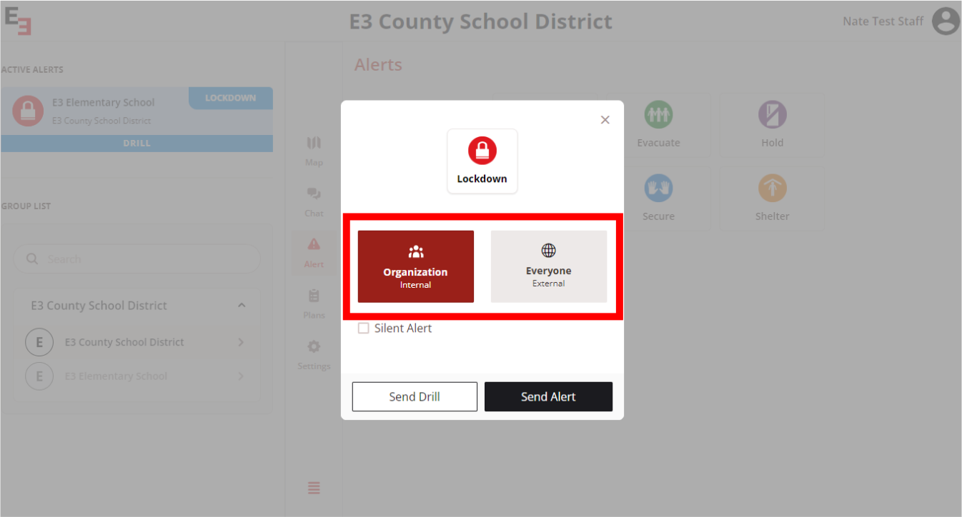 Internal VS External Alerts