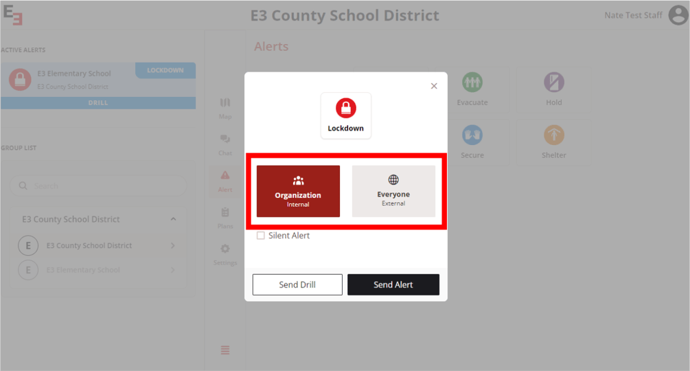 Internal VS External Alerts