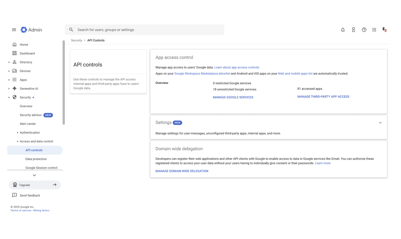 How to configure Google SSO and Sync