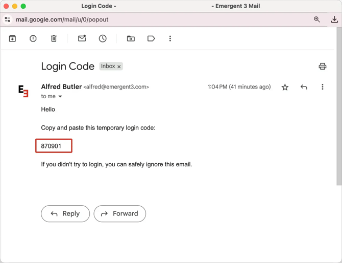 Login Code 2