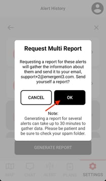 Request Multi Report
